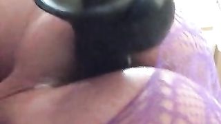 Tranny nailed buttfuck by machine