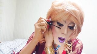 wondrous transgirl niclo torrid smoking