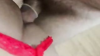 penetrating the crossdresser arse