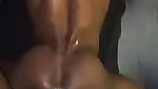 Black transsexual yam-sized ample trunk ravage a fellow