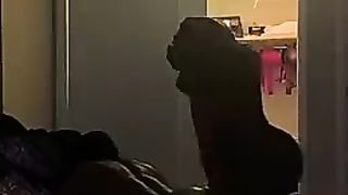 Black transsexual yam-sized ample trunk ravage a fellow