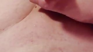 Jizzing in Crimson tights