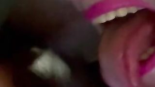 She luvs throating BIG BLACK COCK.