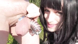 UTTER VIDEO: Victim kept chaste & tantalized in public by transgirl