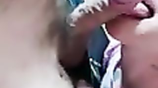 two studs take turns to sploog jizz on chantelleslut37 in tiolets