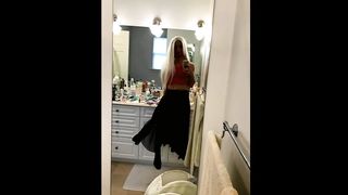 Crossdresser Using Snapchat Filters