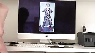 A precious homie jerk and jizm with my pictures