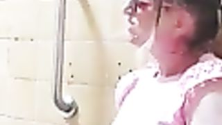 Transgirl trunk toying after being used by almost 30 dudes