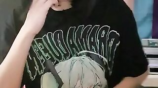 Tranny tugging on a sunday afternoon