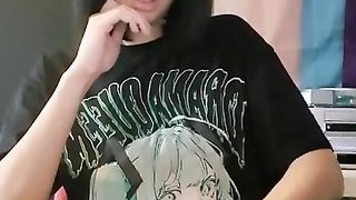 Tranny tugging on a sunday afternoon