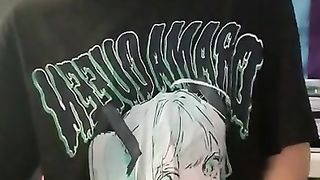 Tranny tugging on a sunday afternoon