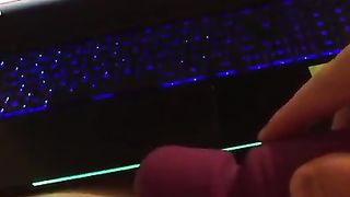 Cheating demolished ejaculation in purity cell, hitachi & big black cock