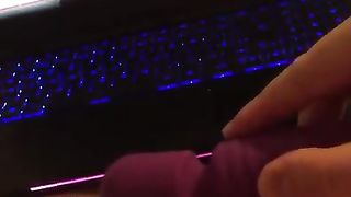 Cheating demolished ejaculation in purity cell, hitachi & big black cock