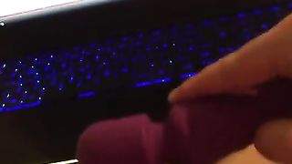 Cheating demolished ejaculation in purity cell, hitachi & big black cock