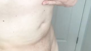 Insatiable Crossdresser Breezy in Leather Stretch Pants and Stilettos