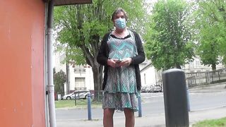 transgender travesti sounding urethral  outdoor underwear 66a