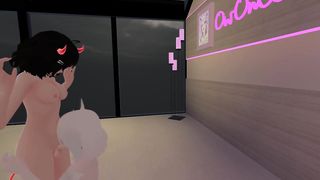 Scorching Angel gets taunted and boned in Virtual Reality ❤️(ERP) Powerful screaming, Bareness, Girly-Girl, vrchat