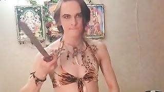 Softcore dance with a sword