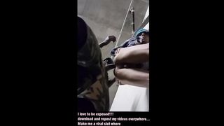 femboy public caught and penetrated by BIG BLACK COCK