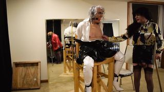 Ronni's SEATED Nip Torment by The Stephanies four 27 twenty one