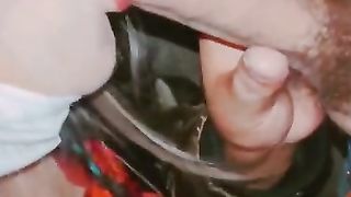 Asian crossdresser Suck Job