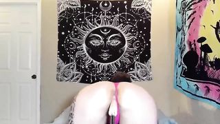 FTM Transman gets pulverized in lil black sundress and rosy