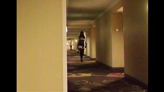 Coochie Cat - undergarments walk to get ice.