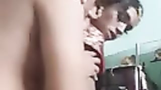 Desi Tranny Zara with customer