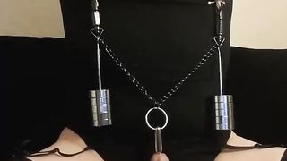 Kinky maso slut remote e-stim session, April 21, 2021