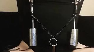 Kinky maso slut remote e-stim session, April 21, 2021