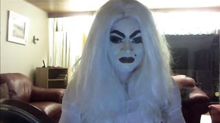 Platinum-Blonde sissy nymph