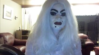 Platinum-Blonde sissy nymph