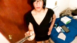 Joselynne Cd In Black Brief Micro-Skirt