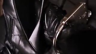 Ballet High-Heeled Slippers in purity