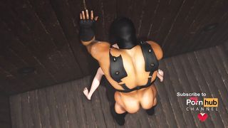 Hard-Core in the dungeon space! A sumptuous super-naughty shemale woman has stiff rectal orgy