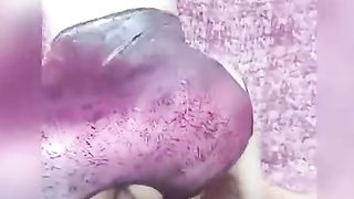 Pulling Out clad with a tasty buttfuck in my Habich apartment