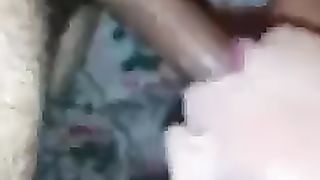 SHAVEN DEVOTEE SHOWCASED THAT HE WAS GREEDY AND LICKED MY CUTTLE MOUTH-WATERING