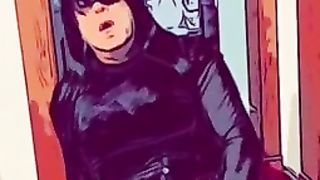 Dee's Sheer Black Silk Escapade trio