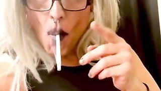 Smoking Fetish Domina Marilyn Wants To Nail You
