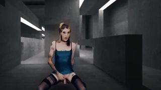 She likes pink cigar