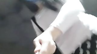 TRANSSEXUAL public onanism