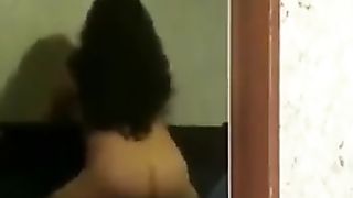 Sizzling She-Creature Railing and Shrieking