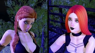 Princess Zelda Is Blowing HERMAPHRODITISM Midna S Fat Futa Scrotum