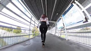 Displaying to the passengers