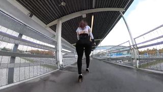 Displaying to the passengers