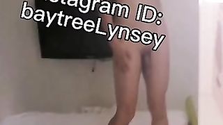 Tgirl naked in motel