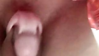 Encaged sissy ass-fuck bang