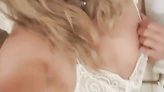 The Lil Sissy in White Gimp Outfit