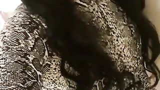 The Lil Sissy, another gimp costume bounty and fresh periwig