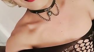 The Lil' Sissy fresh black mini garbs brief light-haired